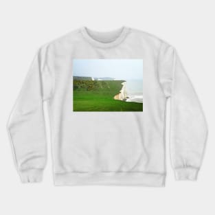 Seven Sisters National Park, East Sussex Crewneck Sweatshirt